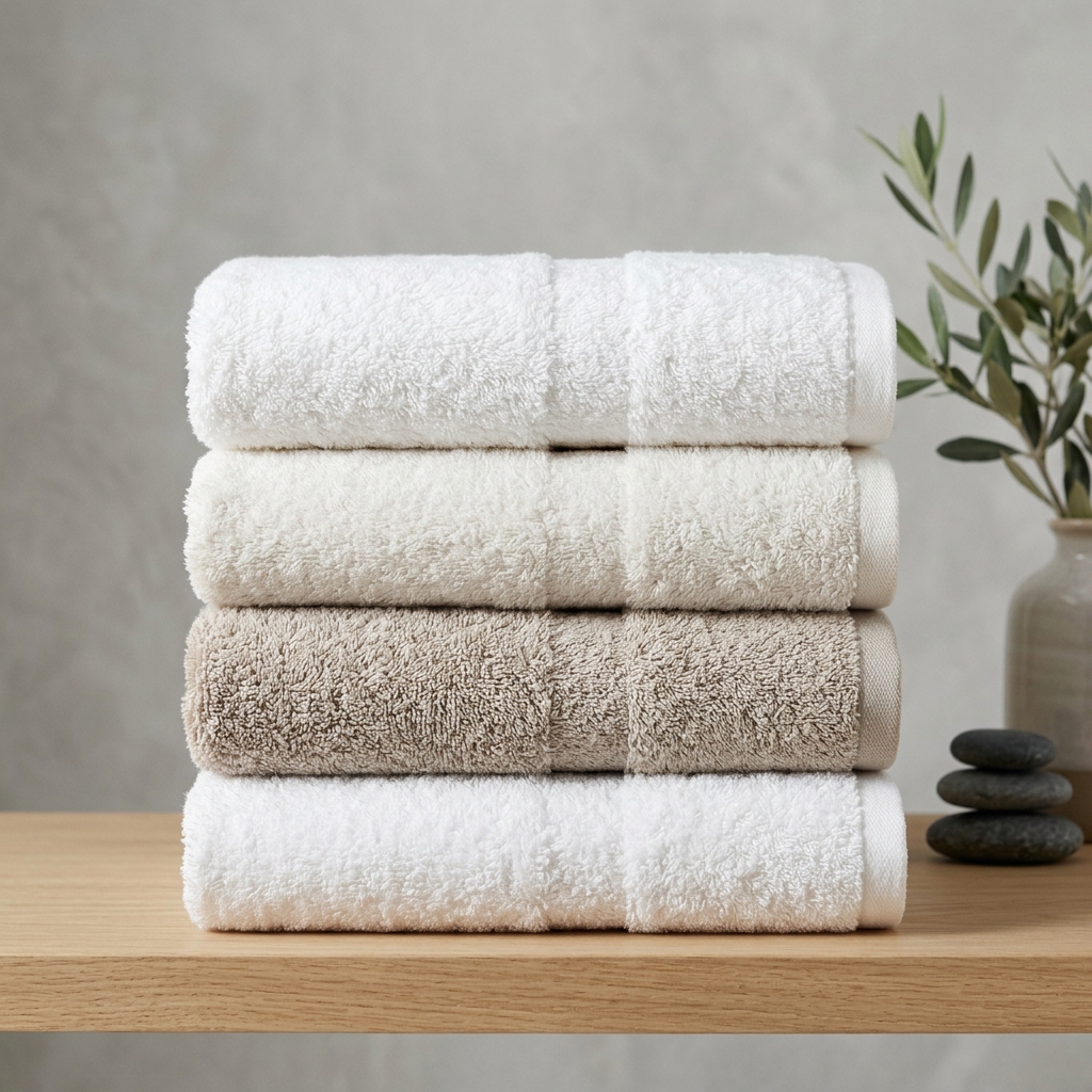 Premium cotton towels